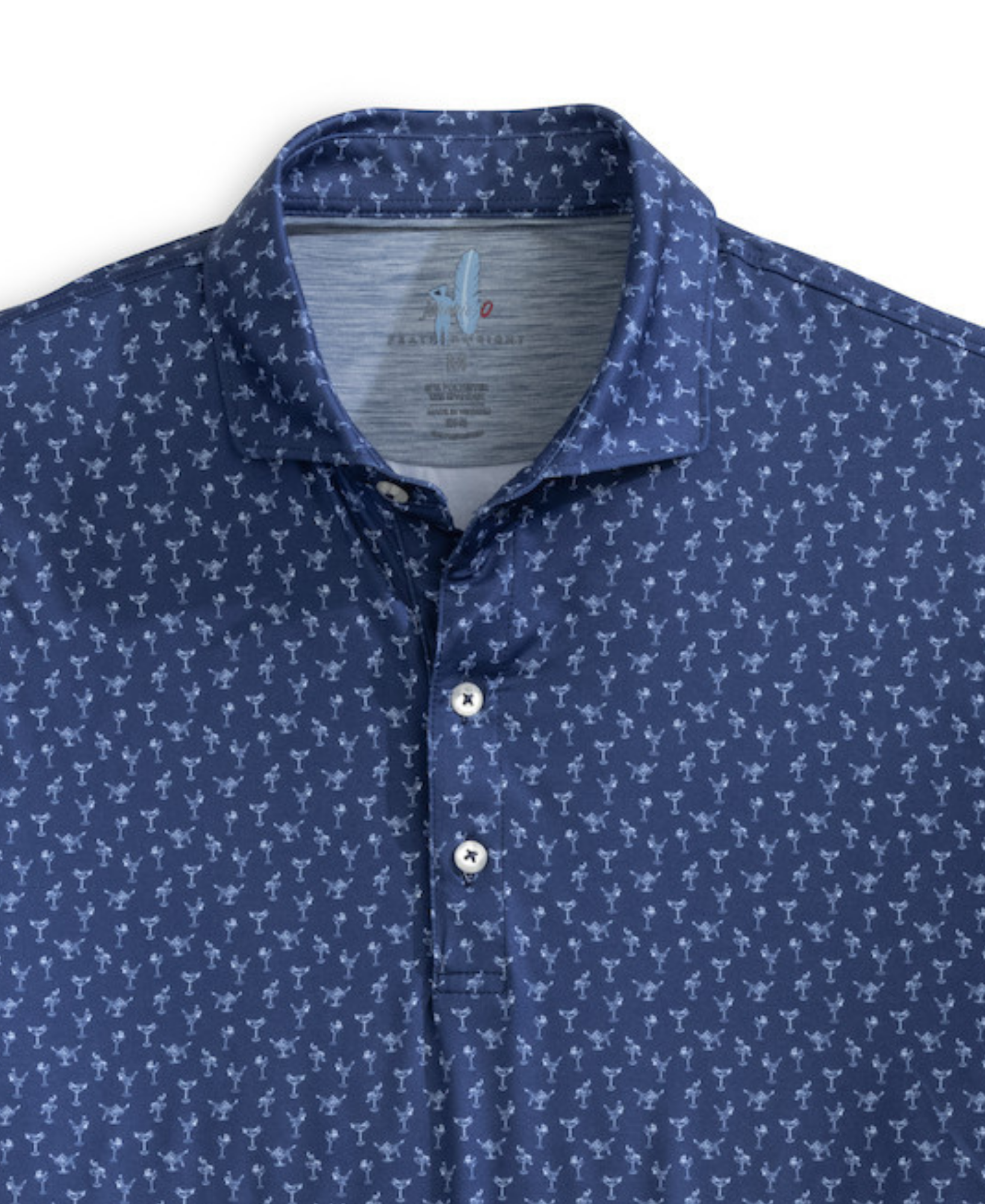 Performance Jersey Polo - Pin Up