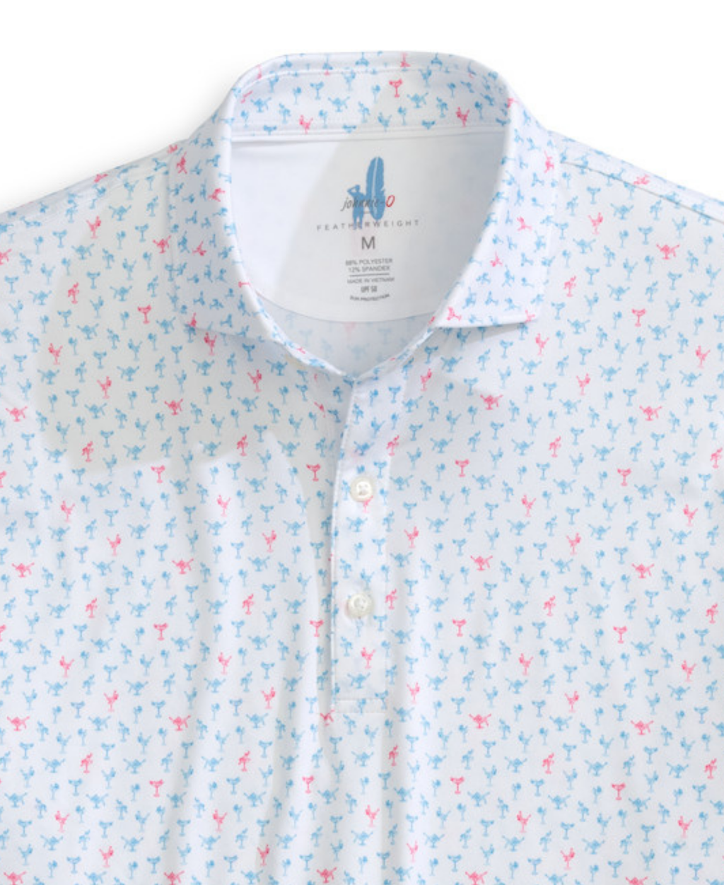 Performance Jersey Polo - Pin Up