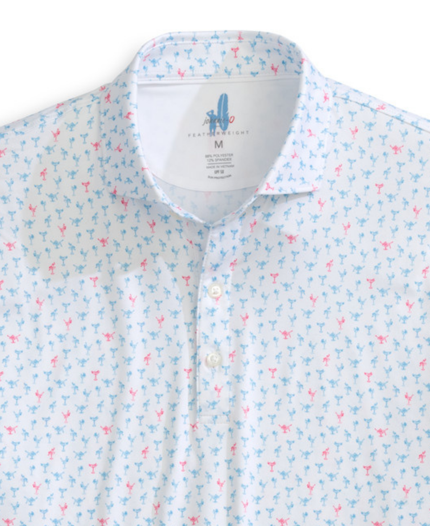 Performance Jersey Polo - Pin Up