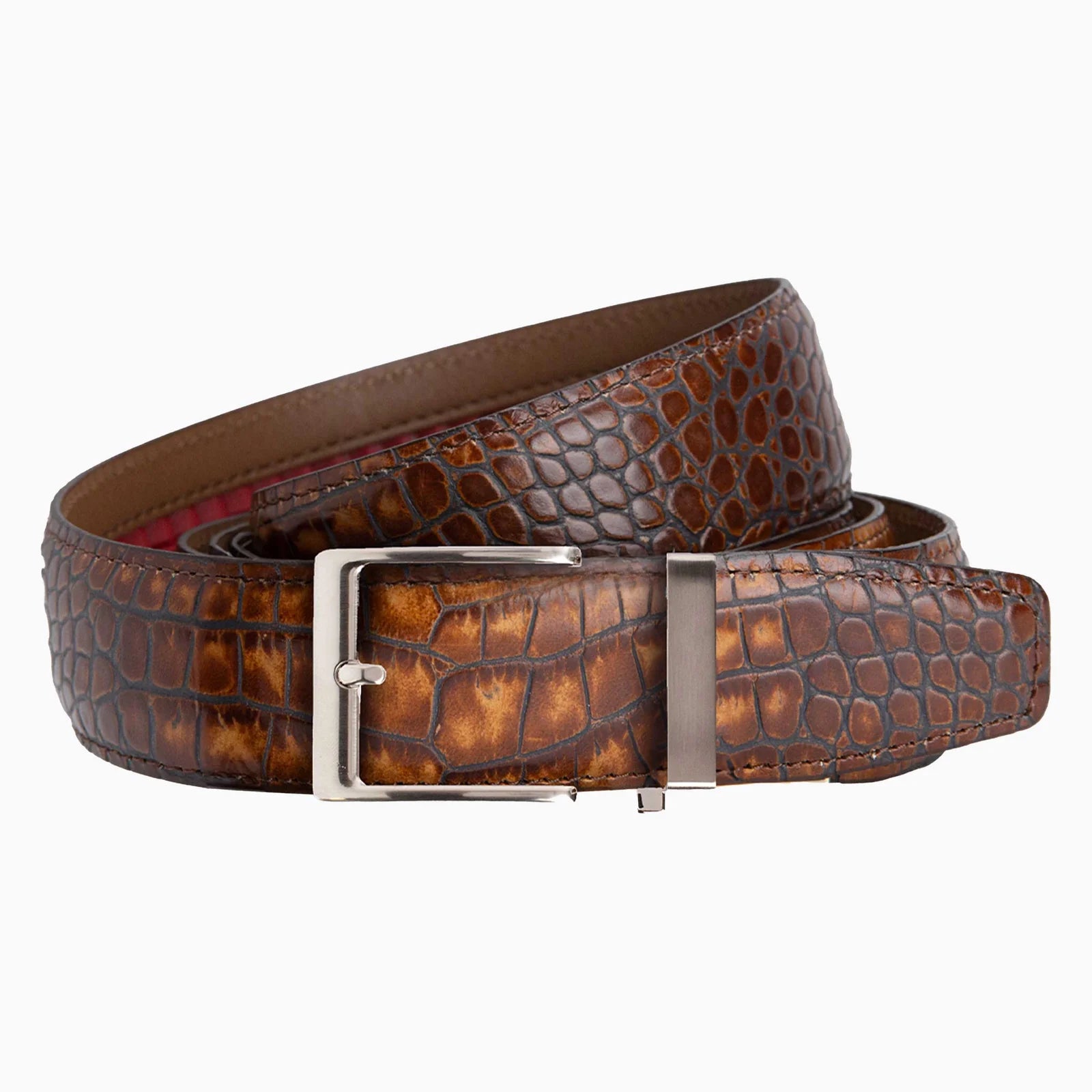 NexBelt Kayiman Brown V2 Luxury Ratchet Belt