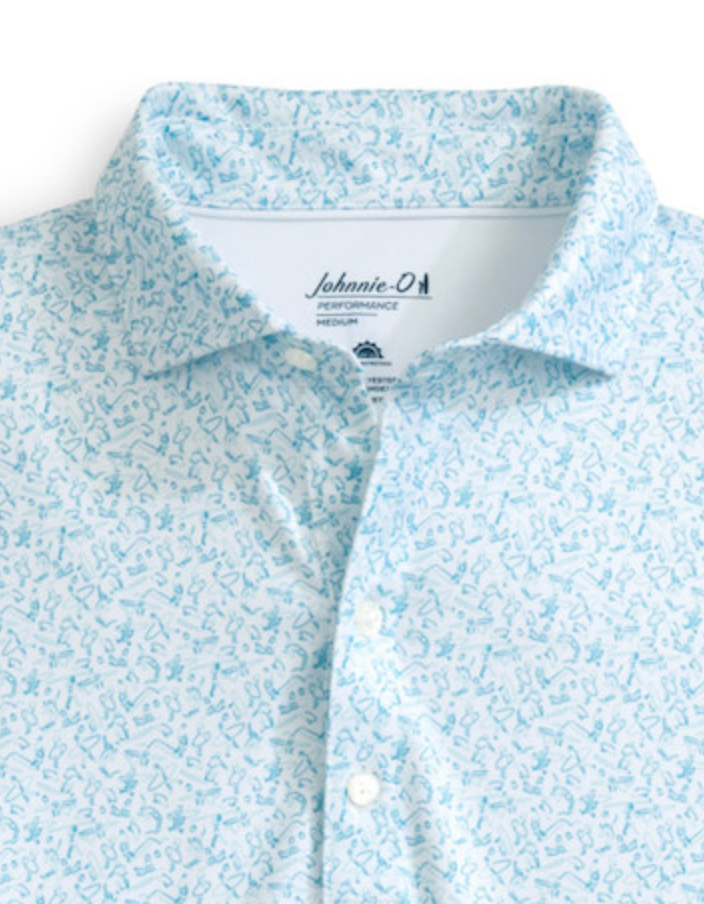 Performance Jersey Polo - Beach Break